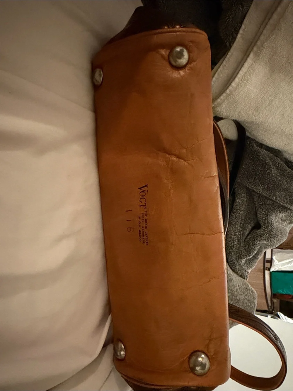 Vogt cognac leather